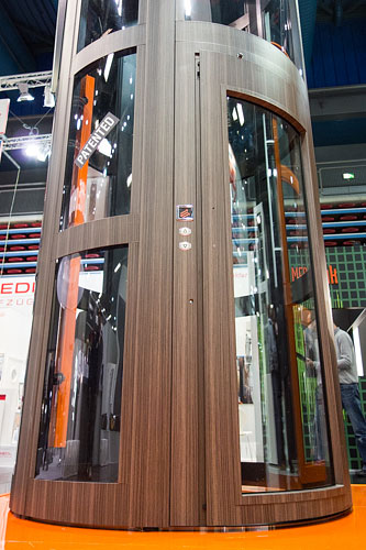 Round Lift Doors